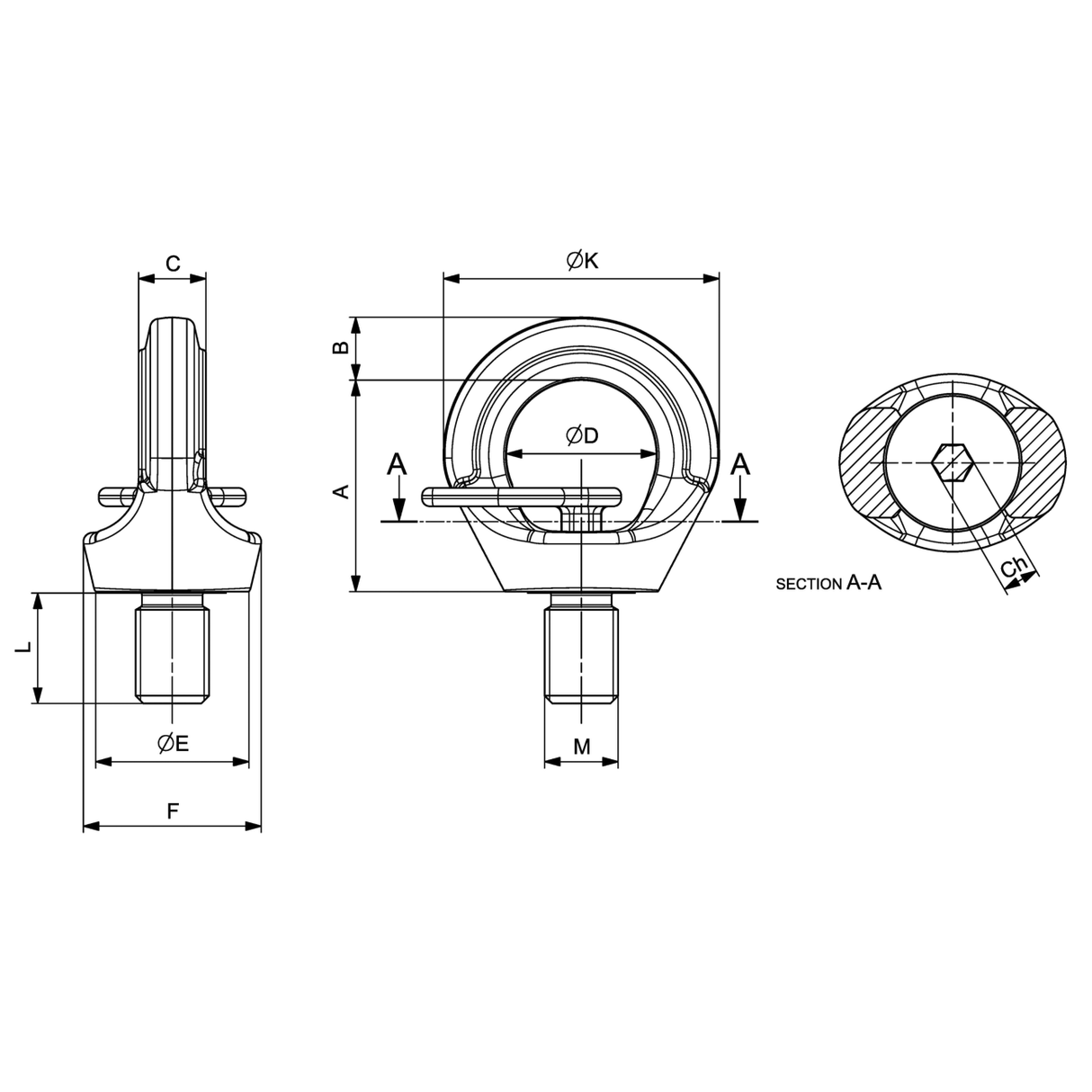 Suruburi cu ochiuri pivotante - sefira.ro