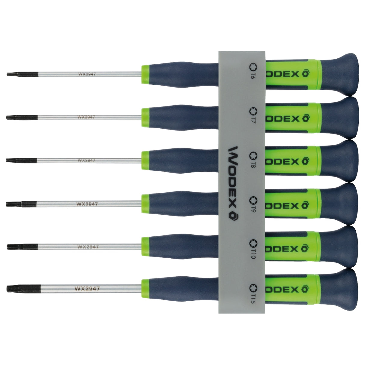 Set de microSurubelnite pentru electronica Torx WODEX WX2947/S6 - sefira.ro