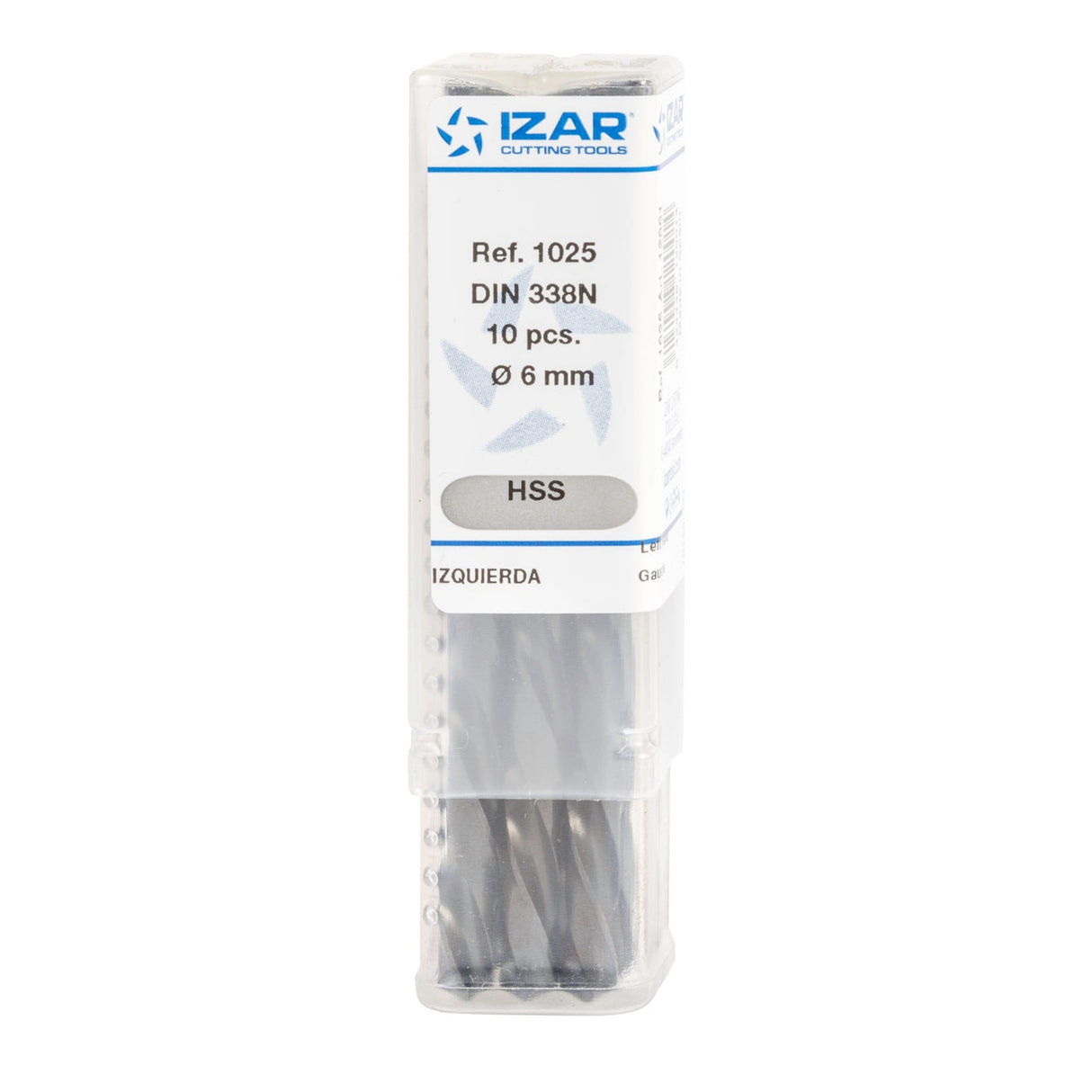 Burghiu HSS DIN338N pe stanga - 1025 - 12.00 mm IZAR