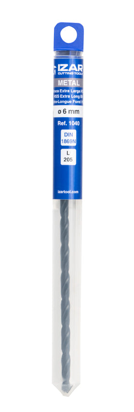 Burghiu HSS DIN1869N extra lung - 1040 - 2.50x140 mm IZAR