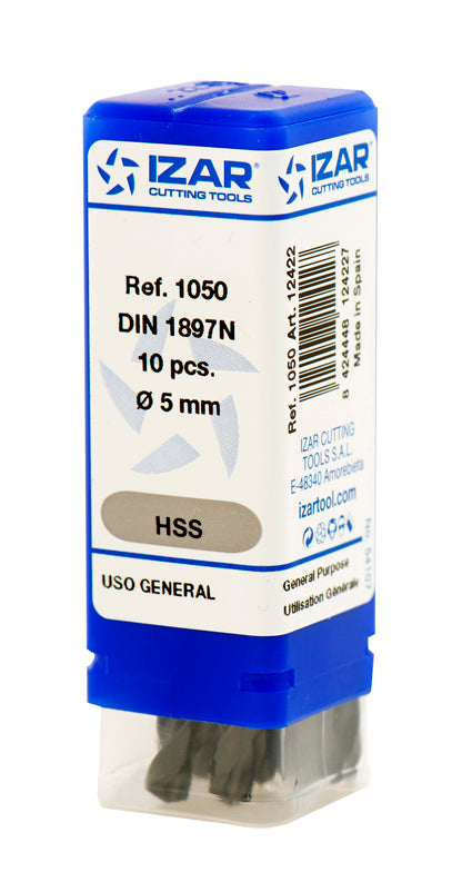 Burghiu HSS DIN1897N STUB - 1050 - 2.75 mm IZAR