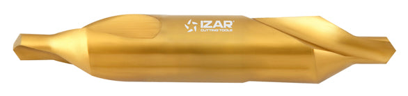 Burghiu HSS DIN333A centrare - 1310 - 12.50X31.50 mm - TIN IZAR