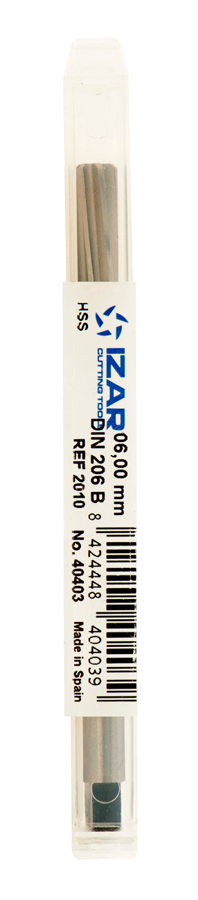 Alezor HSS DIN206B de mana - 2010 - 04.00 mm IZAR