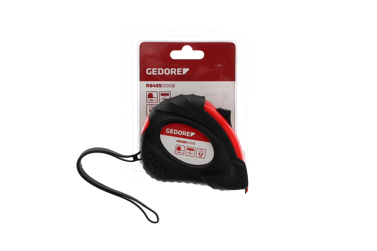 Ruleta cu banda de otel, 5 m x 19 mm, 4534-5, GEDORE - sefira.ro