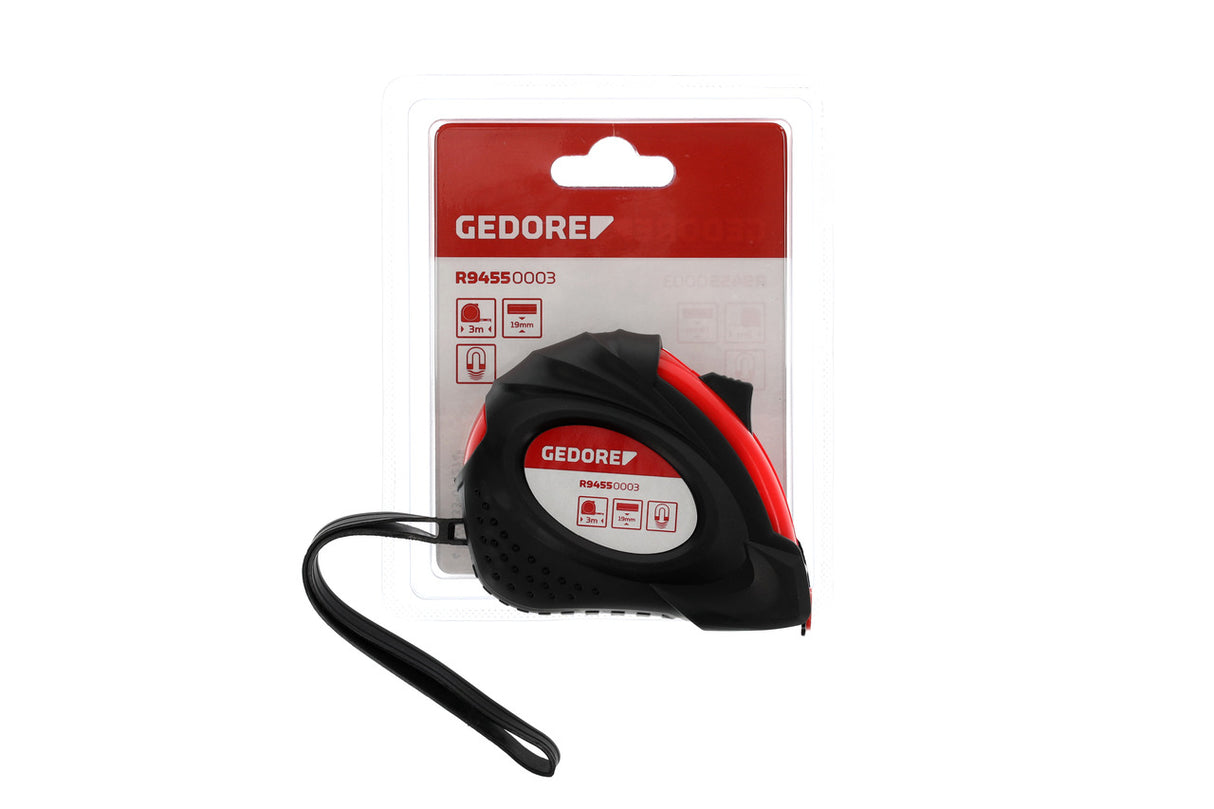 Ruleta cu banda de otel, 5 m x 19 mm, 4534-5, GEDORE - sefira.ro