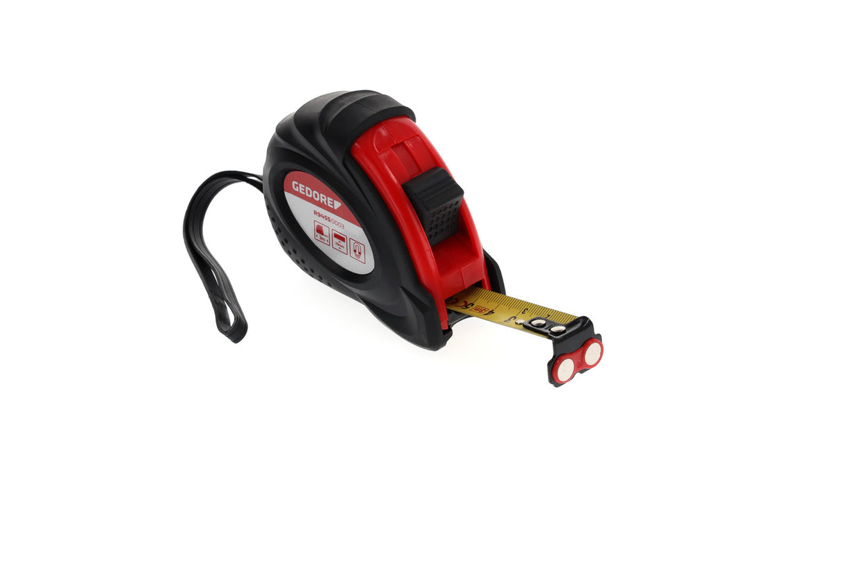 Ruleta cu banda de otel, 5 m x 19 mm, 4534-5, GEDORE - sefira.ro