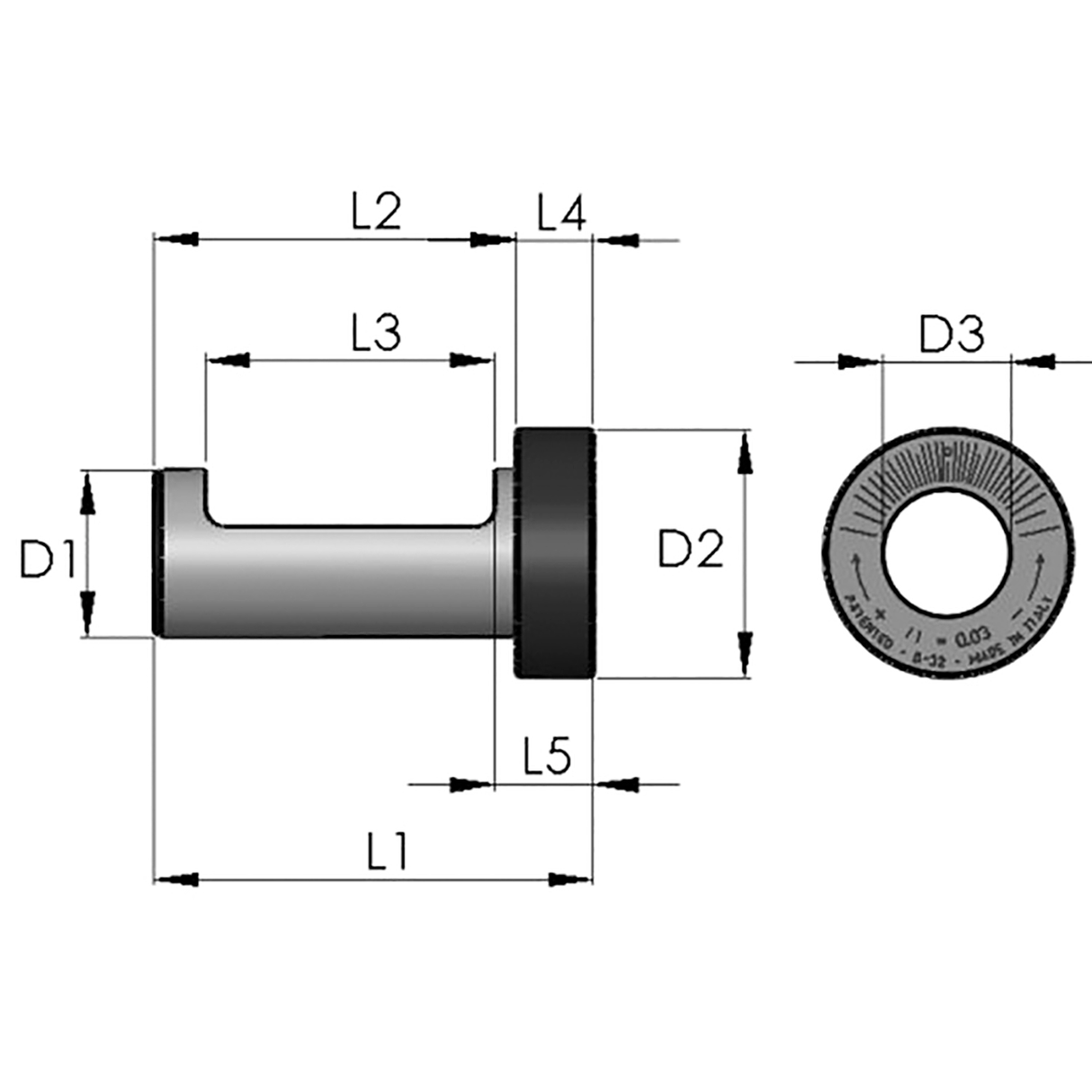 Bocse excentrice pentru torni CNC KERFOLG - sefira.ro