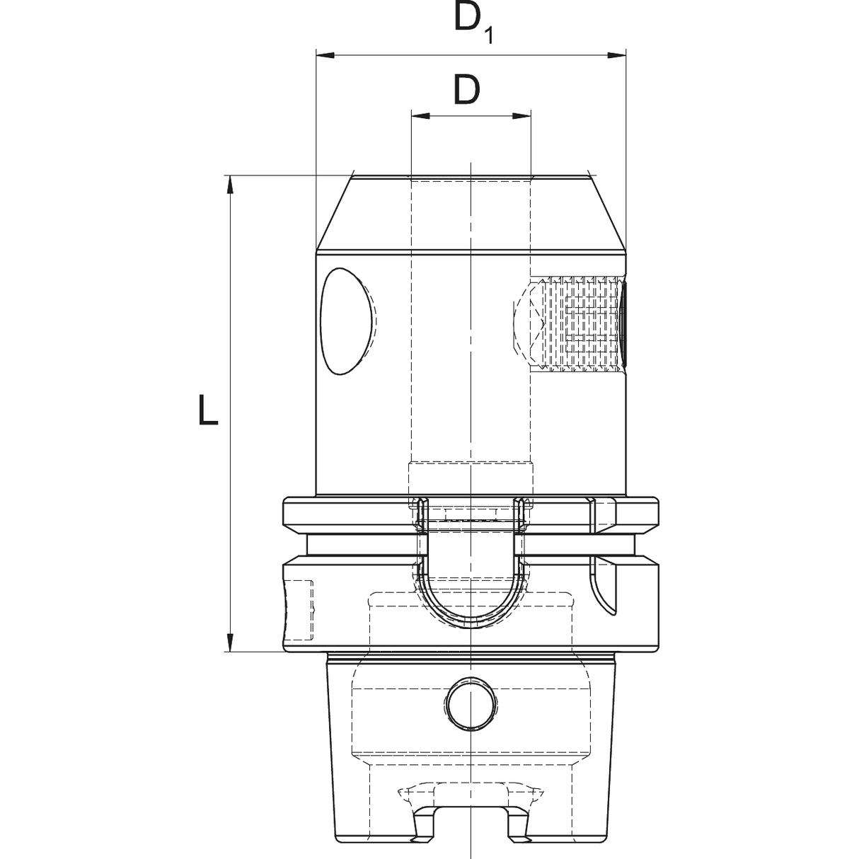 Portscula cu tija sudata DIN 69893 HSK A EROGLU - sefira.ro