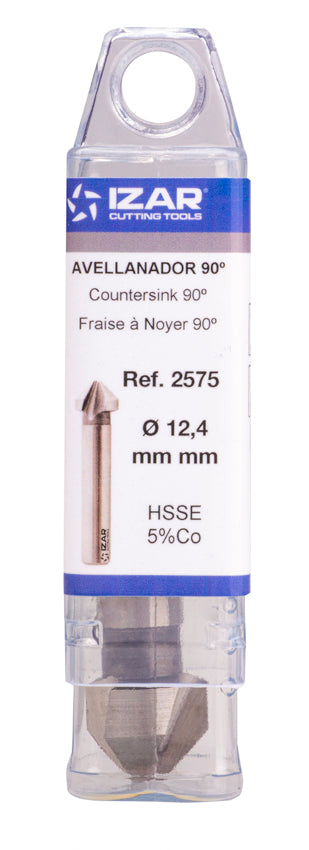Tesitor HSS Co DIN335C 90º - 2575 - 28.00 mm - TICN IZAR