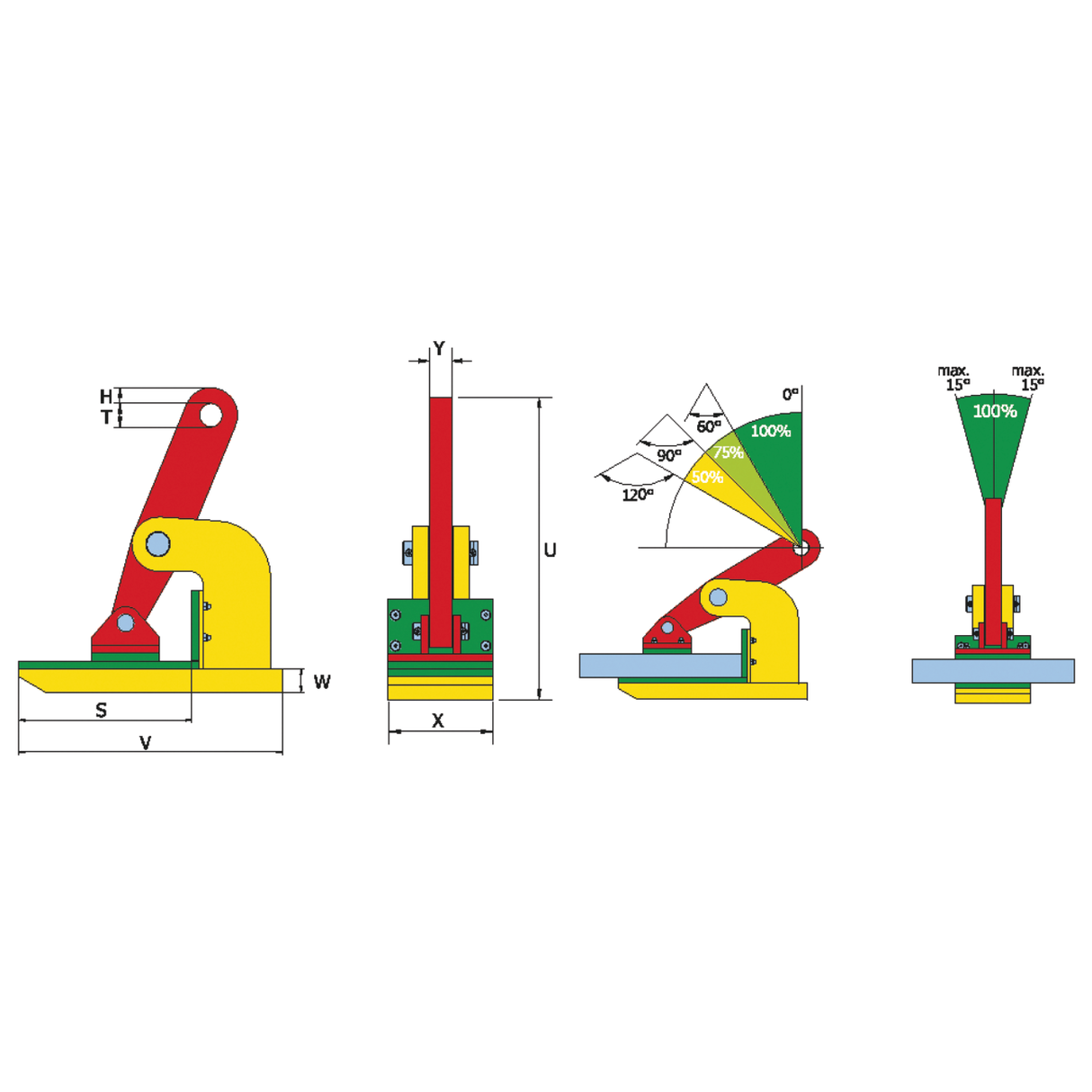 Cleme de ridicare cu tampoane care nu marcheaza TERRIER - sefira.ro