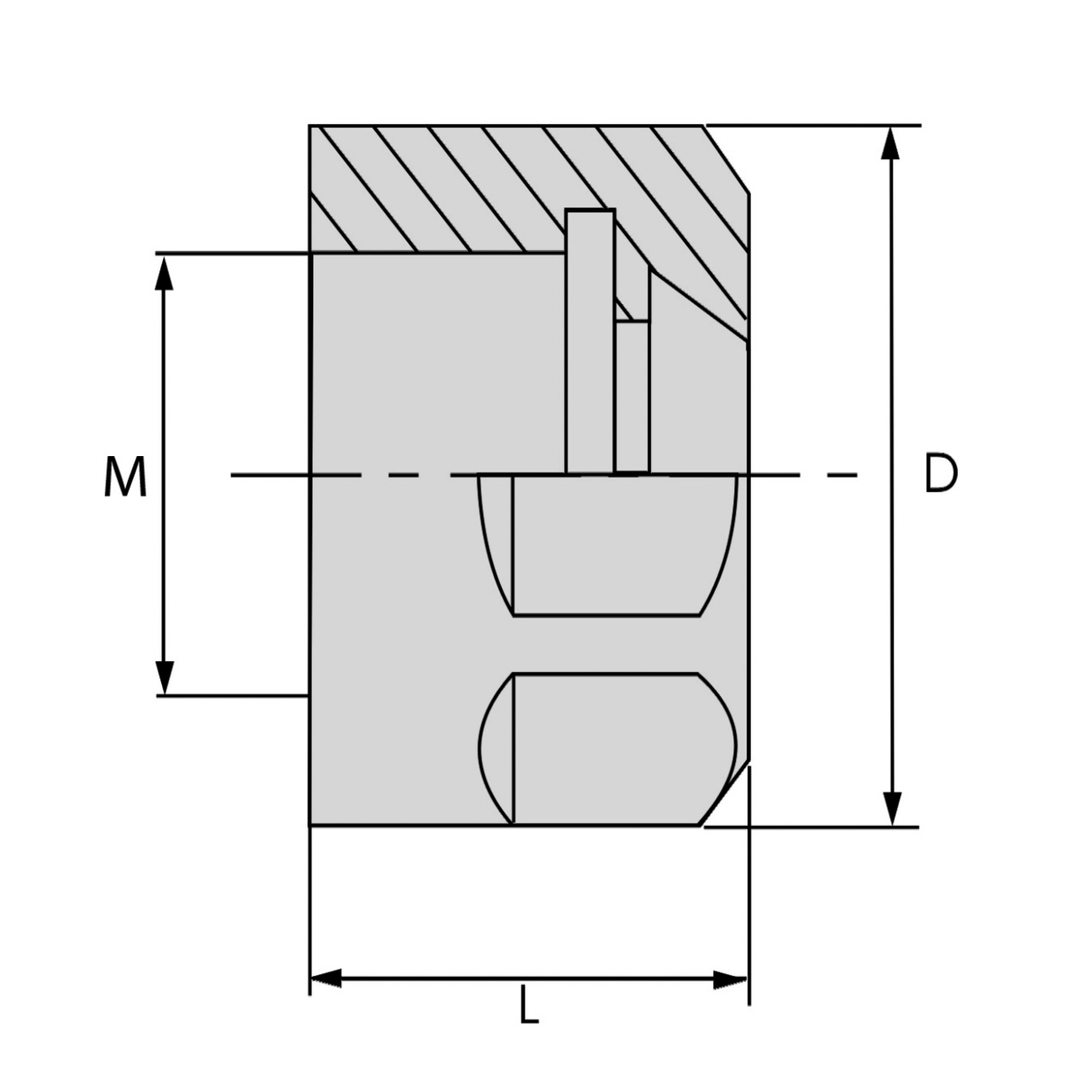 Piulite hexagonale pentru coliere ER ER DIN 6499 KERFOLG - sefira.ro