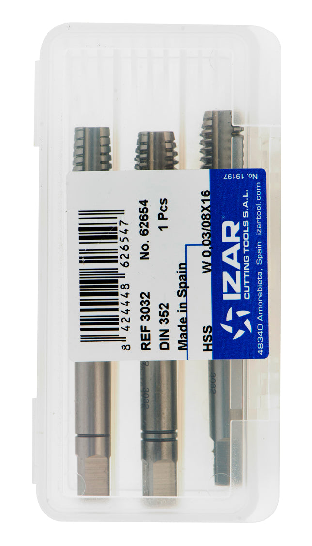 Set 3 tarozi de mana HSS DIN352 (W) - 3032 - 0.09/16X12 IZAR