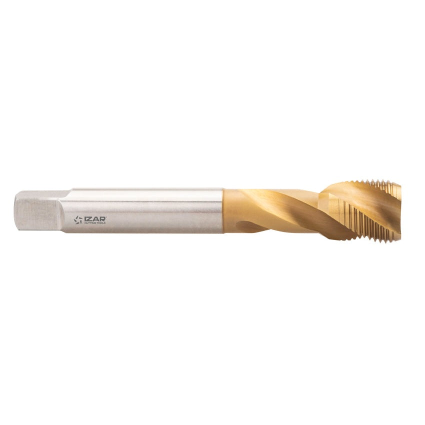 Tarod de masina spiralat HSS Co DIN5156 (GAS-BSP) Inox - 3136 - 0.01/08X28 - TIN IZAR