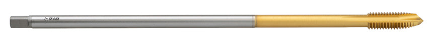 Tarod de masina drept HSS-V+TIN (M/MF) GUN lung High Performance - 3142 - 12.00X1.25 - TIN IZAR