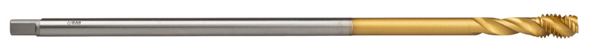 Tarod de masina spiralat HSS-V+TIN (M/MF) lung High Performance - 3147 - 10.00X1.00 - TIN IZAR
