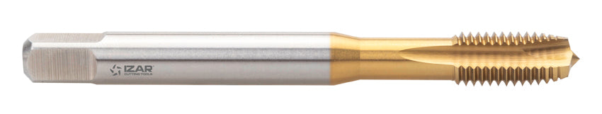 Tarod de masina drept HSS Co DIN371 (M) Inox - 3149 - 02.50X0.45 - TIN IZAR