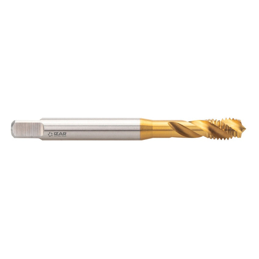 Tarod de masina spiralat HSS Co DIN371 (M) Inox - 3159 - 05.00X0.80 - TIN IZAR