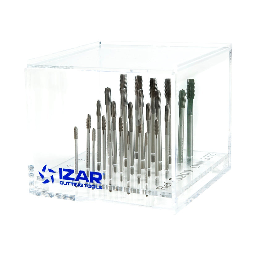 Tarod de masina drept HSS Co DIN376/374 (M/MF) GUN - 3200 - 04.00X0.70 - TIN IZAR