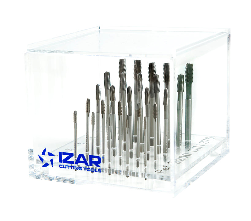 Tarod de masina drept HSS Co DIN376/374 (M/MF) GUN - 3200 - 10.00X1.50 - TIN IZAR