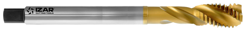 Tarod de masina spiralat HSS Co DIN376 (M) Inox - 3259 - 20.00X2.50 - TIN IZAR