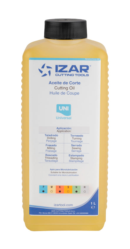 CUTTING OIL/WATER SOLUBLE FLUID - 3415 - ACEITE UNIVERSAL 1.00 L IZAR