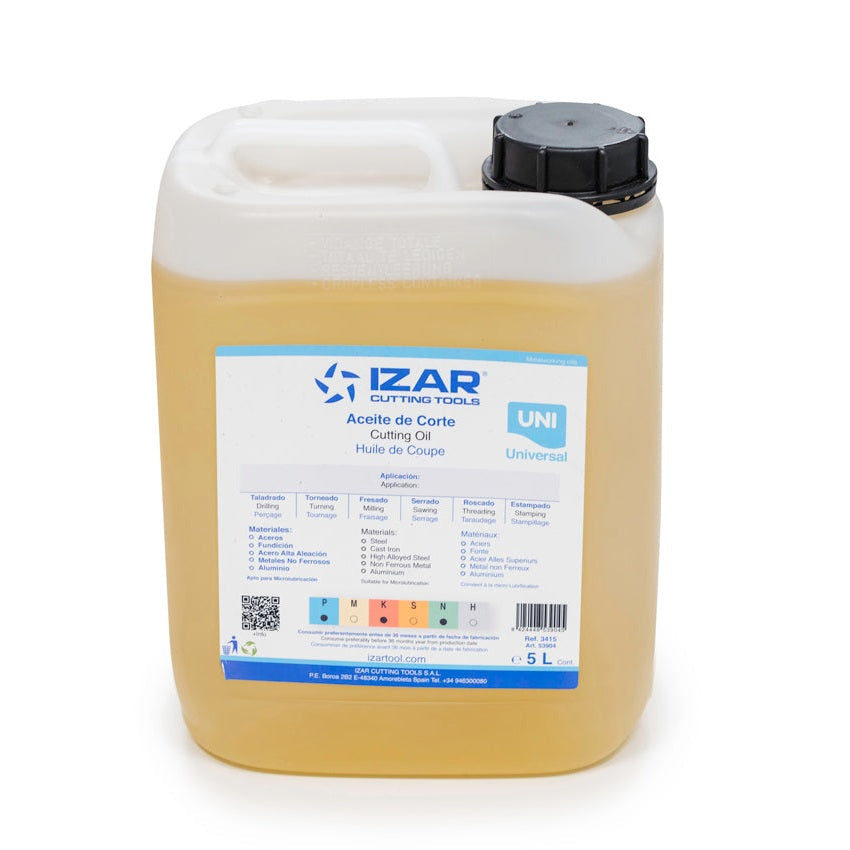 CUTTING OIL/WATER SOLUBLE FLUID - 3415 - ACEITE UNIVERSAL 5.00 L IZAR