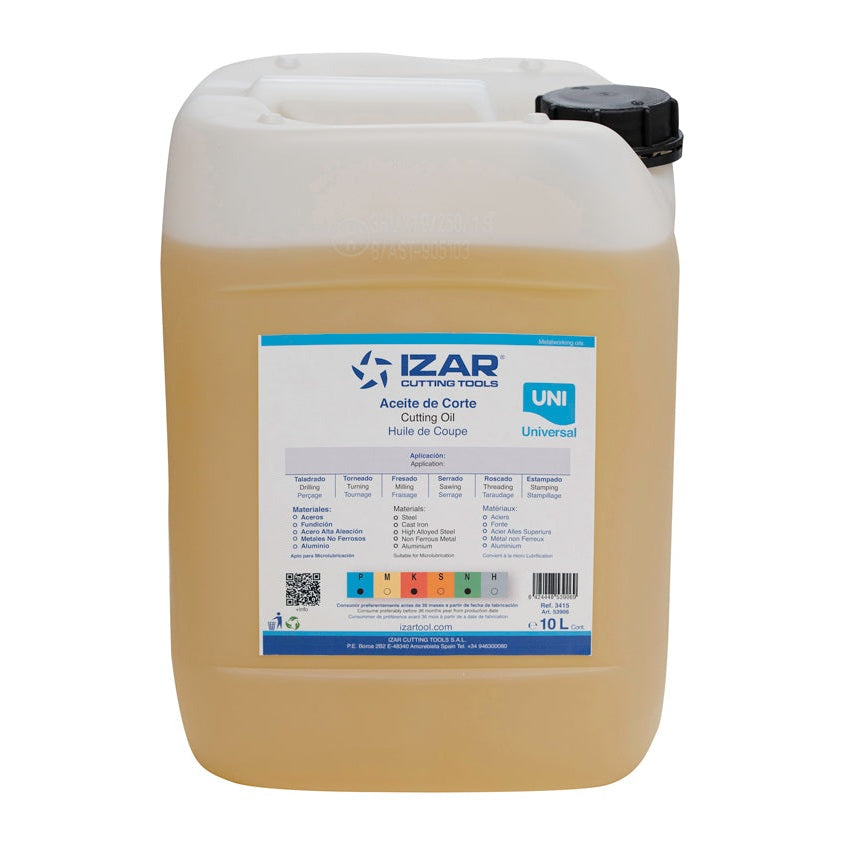 CUTTING OIL/WATER SOLUBLE FLUID - 3415 - ACEITE UNIVERSAL 10.00 L IZAR