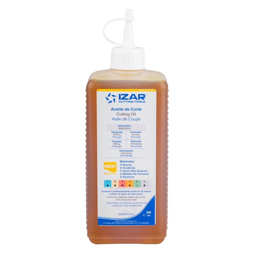 CUTTING OIL/WATER SOLUBLE FLUID - 3415 - ACEITE ALTO RENDIMIENTO 0.50 L IZAR