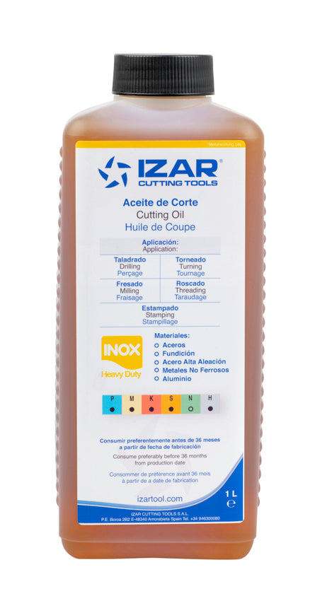 CUTTING OIL/WATER SOLUBLE FLUID - 3415 - HIGH-PERFORMANCE OIL 1.00 L IZAR