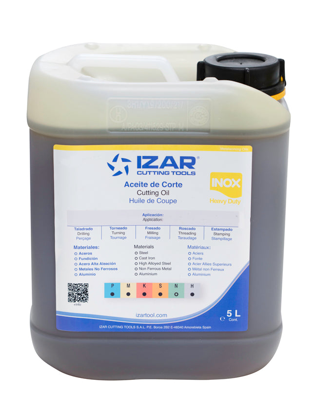 CUTTING OIL/WATER SOLUBLE FLUID - 3415 - ACEITE ALTO RENDIMIENTO 5.00 L IZAR