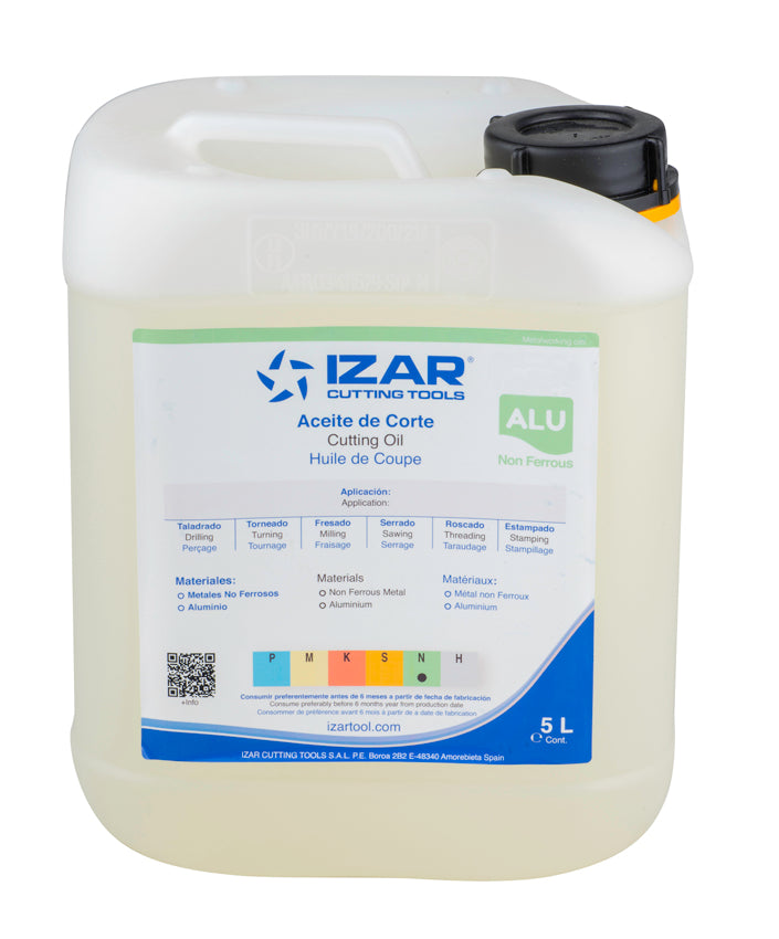 CUTTING OIL/WATER SOLUBLE FLUID - 3415 - ACEITE MATS. NO FERROSOS 5.00 L IZAR