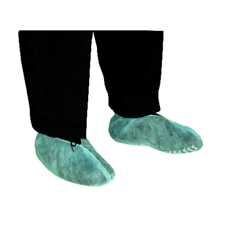 Botosei de unica folosinta, PP cu elastic si dungi antiderapante, pachet 100 buc, COVERGUARD - sefira.ro