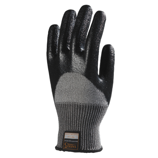 MĂNUȘI TEAKI5, REZIST. LA TĂIERE, ZONA PALMEI NITRILE NEGRU,, marimea 8 - sefira.ro