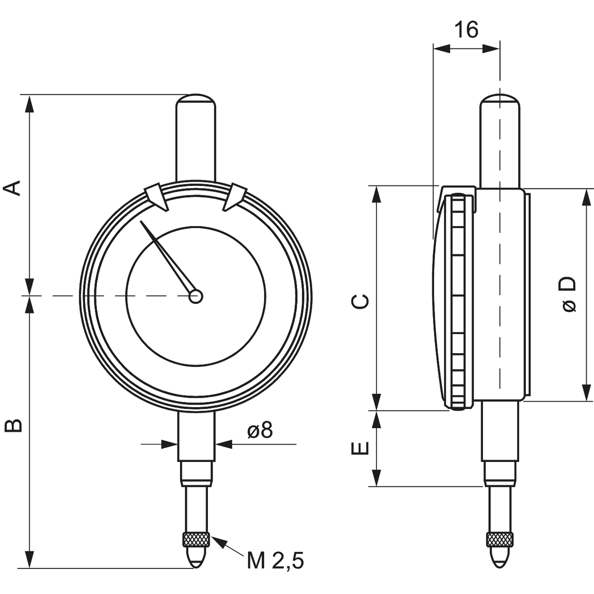 Dial Indicatori centesimali ALPA - sefira.ro