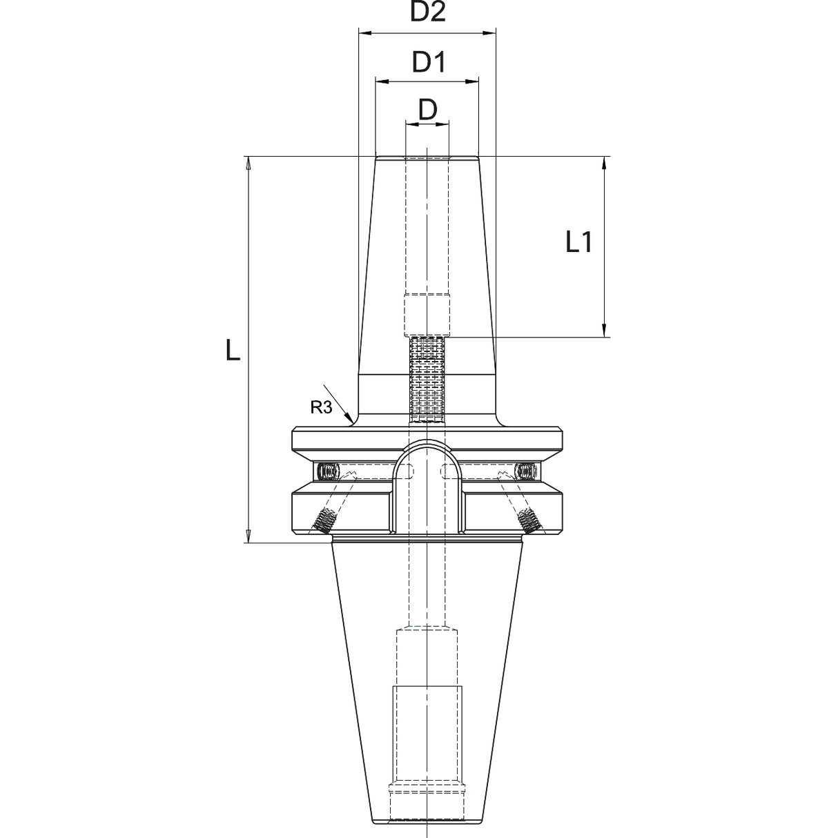 Portscula cu fixare prin contractie MAS 403 BT AD+B SCHÜSSLER - sefira.ro