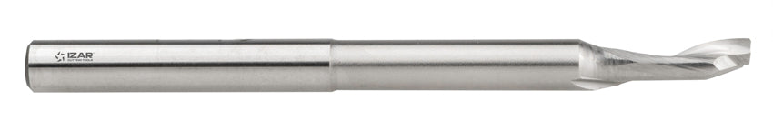 Freza HSS-W lung 1Z Aluminiu LENGTH-8 - 4416 - 05.00 mm (L=80) - TIN IZAR
