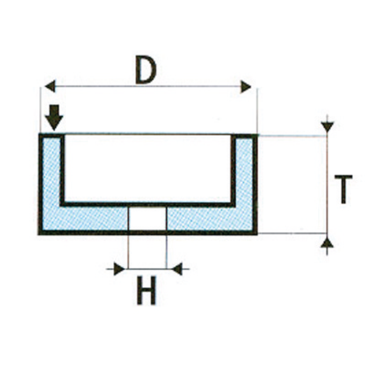 Discuri de rectificat cu cupa din oxid de aluminiu NORTON - sefira.ro