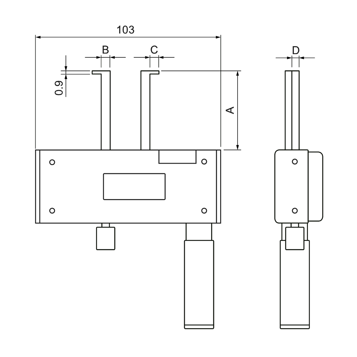 Ceas comparator digital pentru masuratori interne ALPA MEGALINE - sefira.ro
