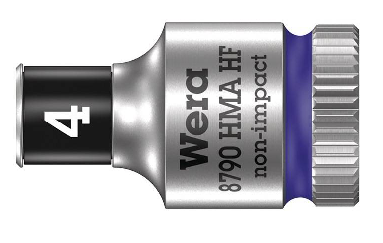 Cheie tubulara 1/4", 9mm, 6 canturi, functie de prindere, 05003724001, WERA - sefira.ro