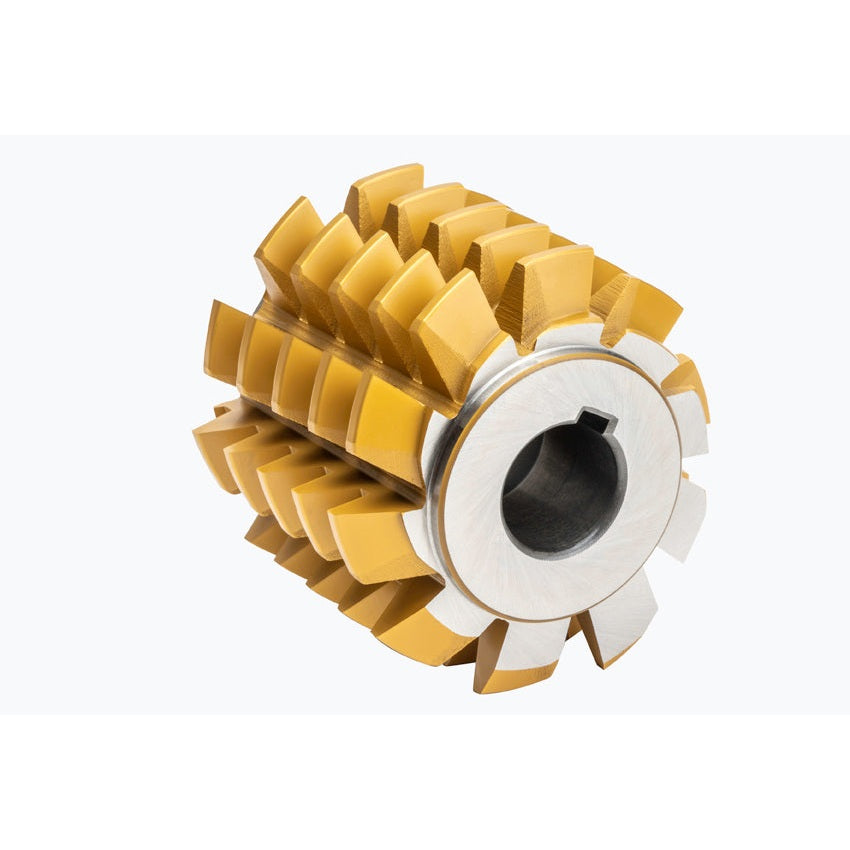 Freza melc modul Co INVOLUTE DIN858 - 5206 - 02.00 mm - TIN IZAR