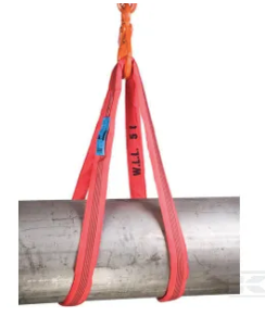 Chinga de ridicare circulatara, tubulara,tipS5, 5000kg, rosu, 1m, REMA - sefira.ro