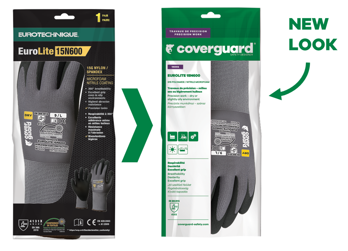 Manusi de protectie pentru precize, EUROLITE, marimea 6, imersie nitril negru microspongios, EUROTECHNIQUE - sefira.ro