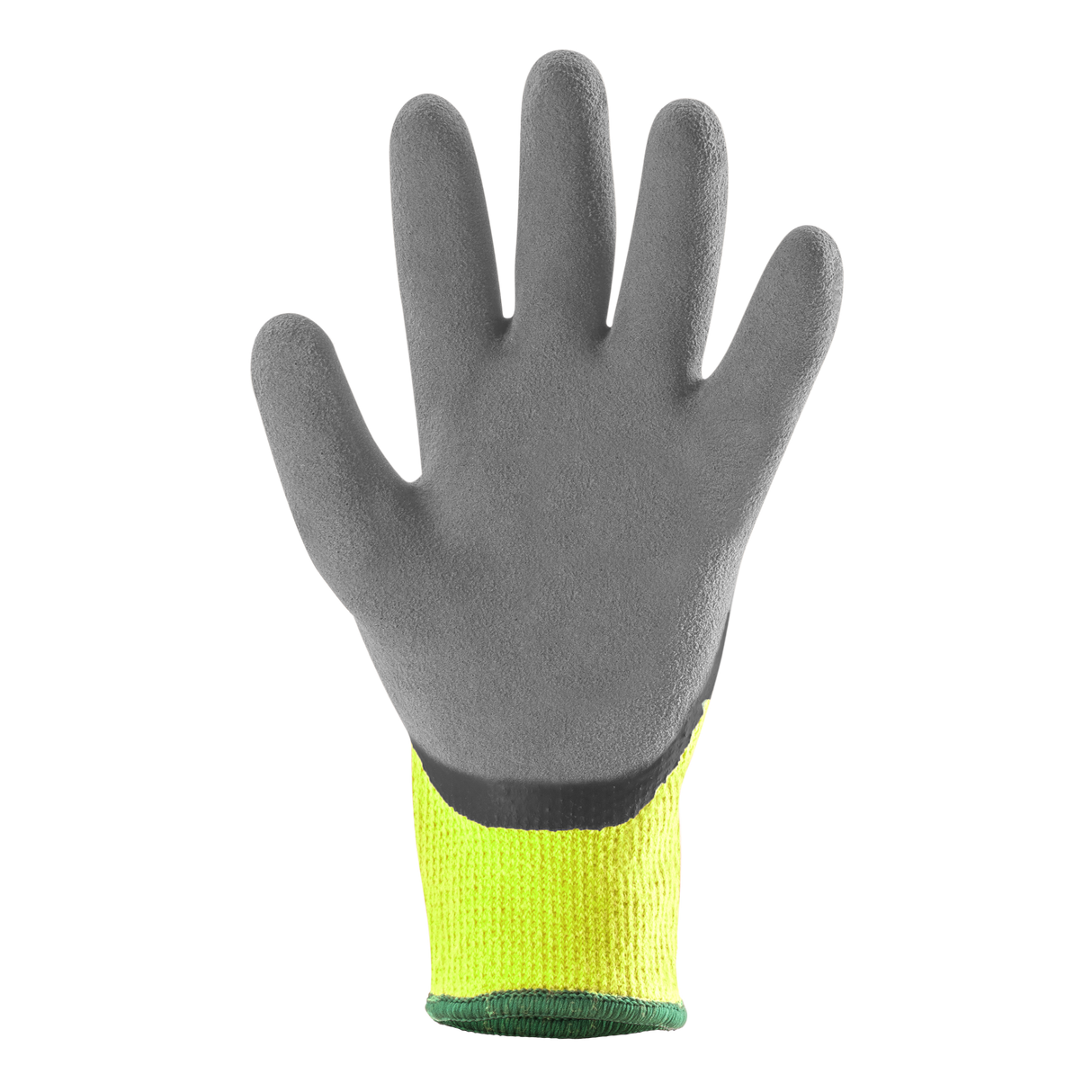 Manusi de protectie EUROWINTER L22 iarna, marimea 8, acril galben FLUO, latex gri, EUROTEHNIQUE - sefira.ro