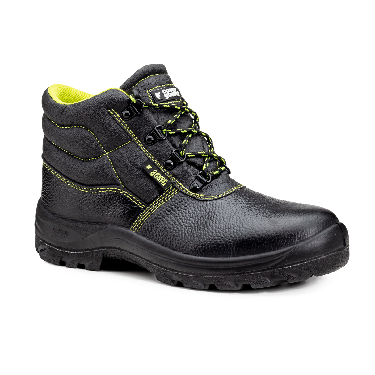 Bocanci de protectie PAOLO II, S1 SRC, marimea 35, negru-galben, COVERGUARD - sefira.ro