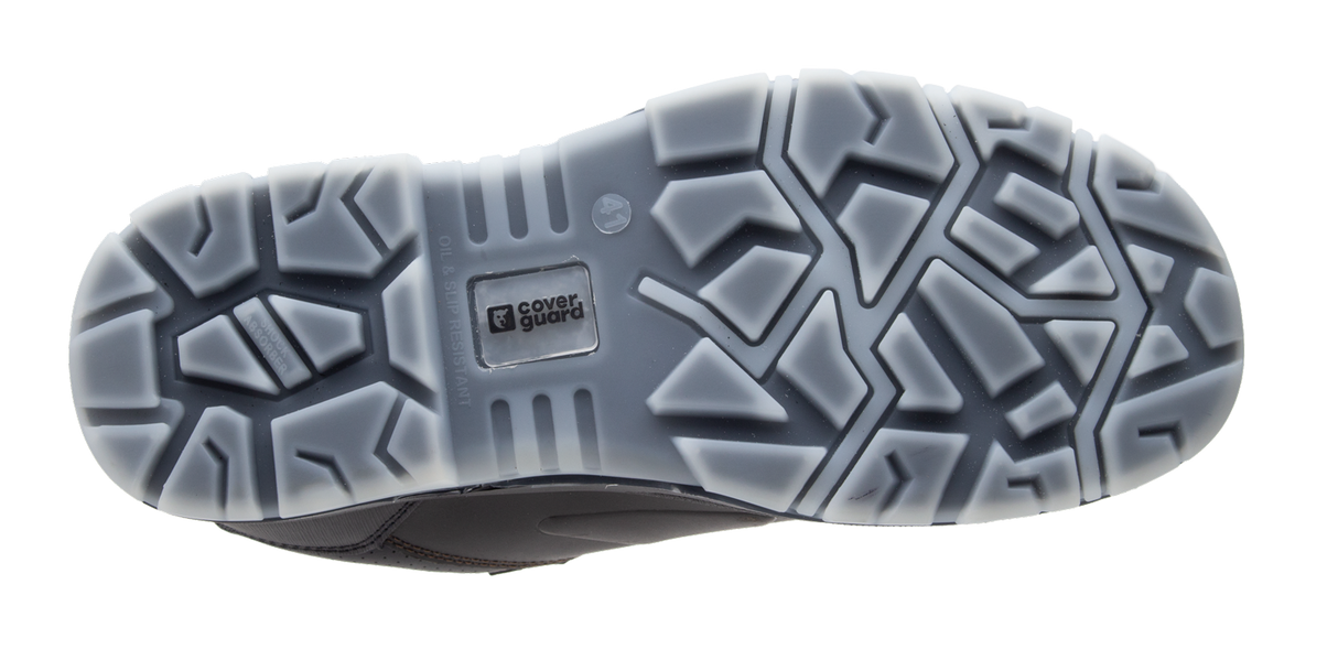 Bocanci de protectie cu bombeu, STONE, S3 SRC, marimea 35, maro, COVERGUARD - sefira.ro