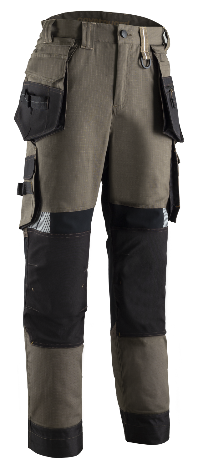 Pantaloni CRISTOBAL Tutun/Caramel mărimea L - sefira.ro