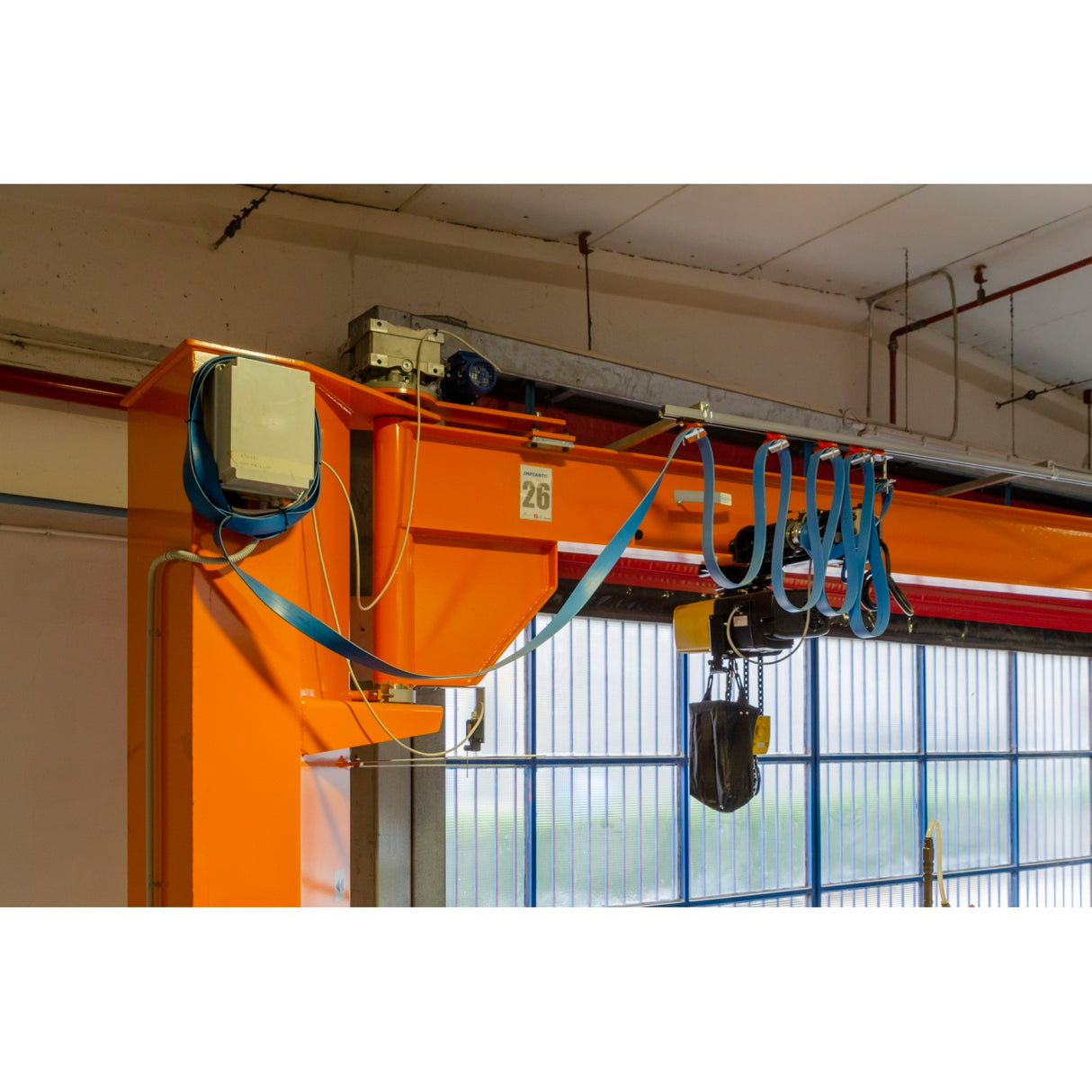 Macarale JIB montate pe coloana cu brat superior B-HANDLING - sefira.ro