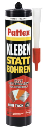 Adeziv cu dozator Pattex, lipire în loc de găurire, 133g, PATTEX® - sefira.ro