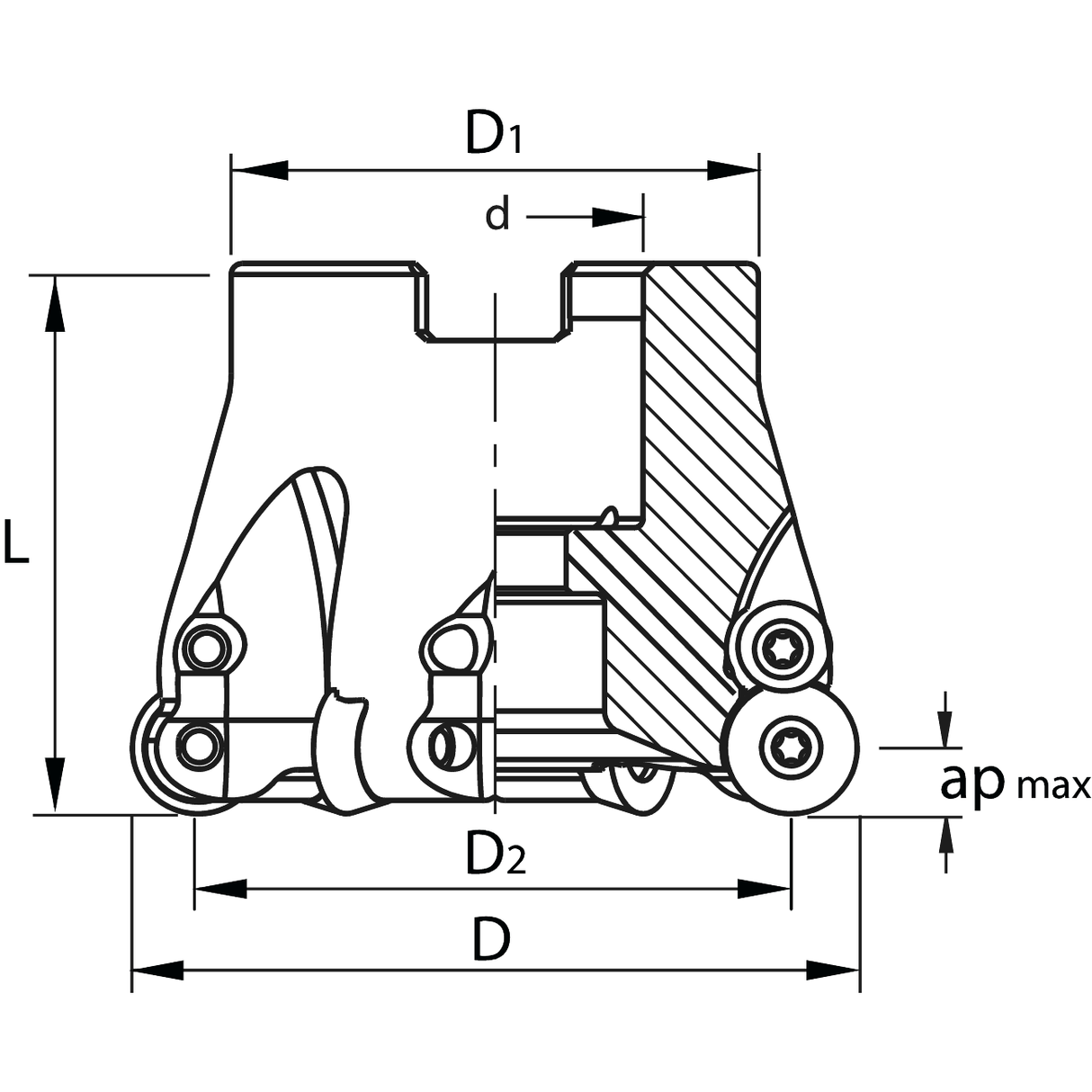 Freze multifunctionale cu Placute rotunde cu cuplaj KERFOLG COPY - sefira.ro