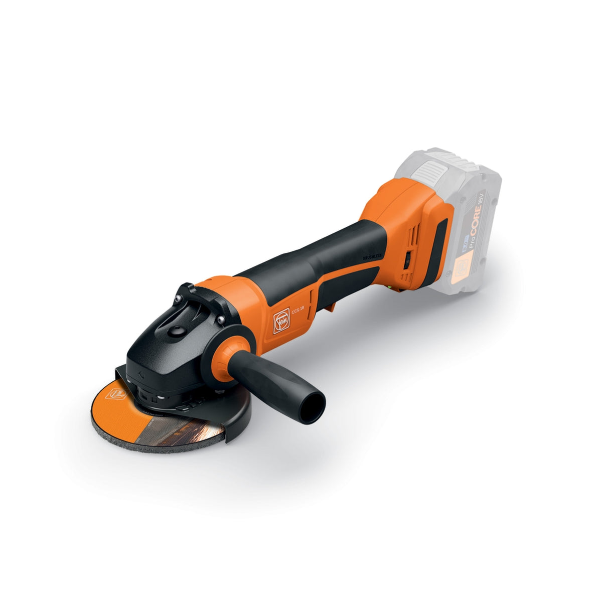 Polizor unghiular fara fir 18v FEIN CCCG 18-125-10 PD AS - sefira.ro